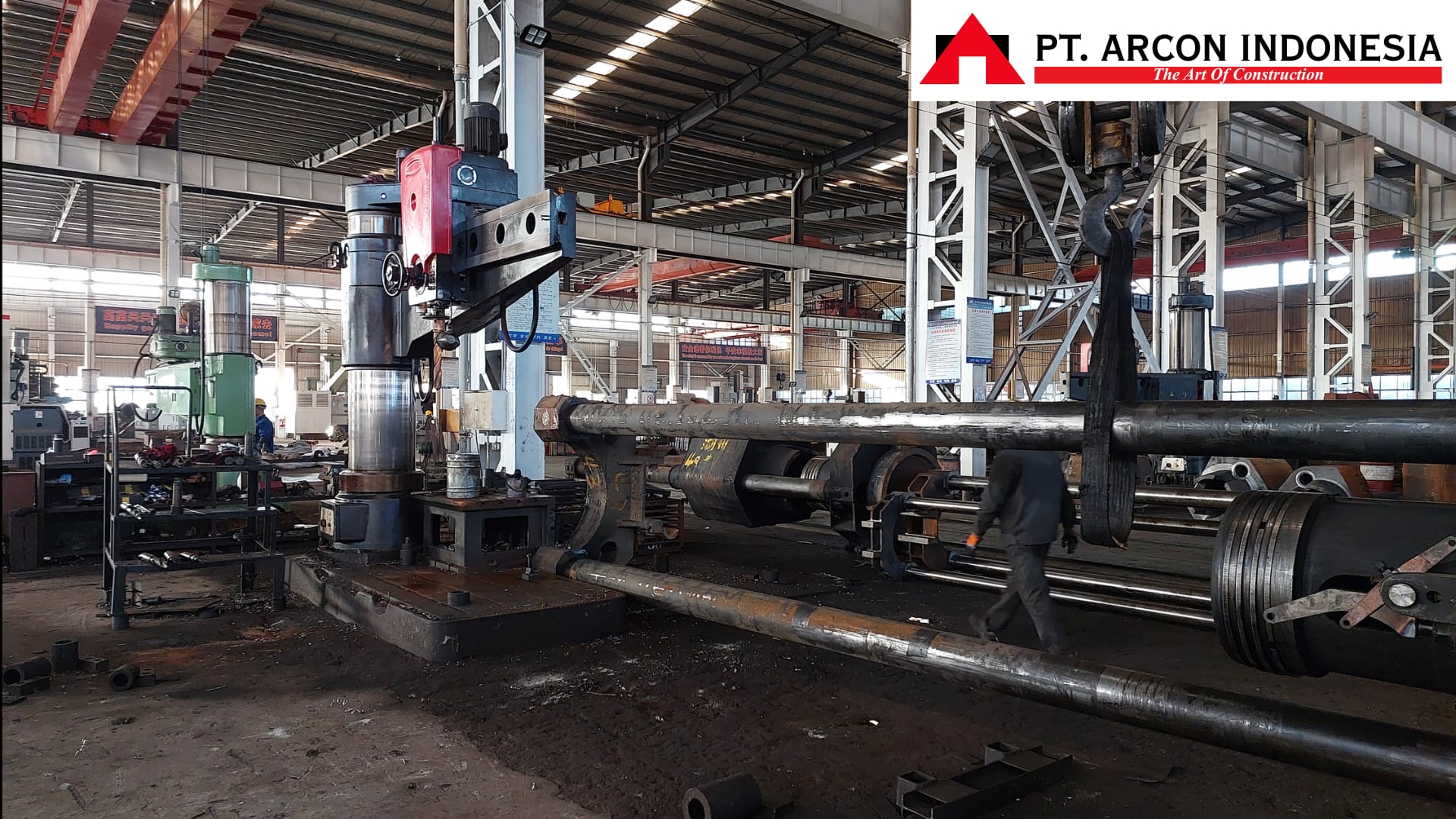 Producing diesel hammer proses