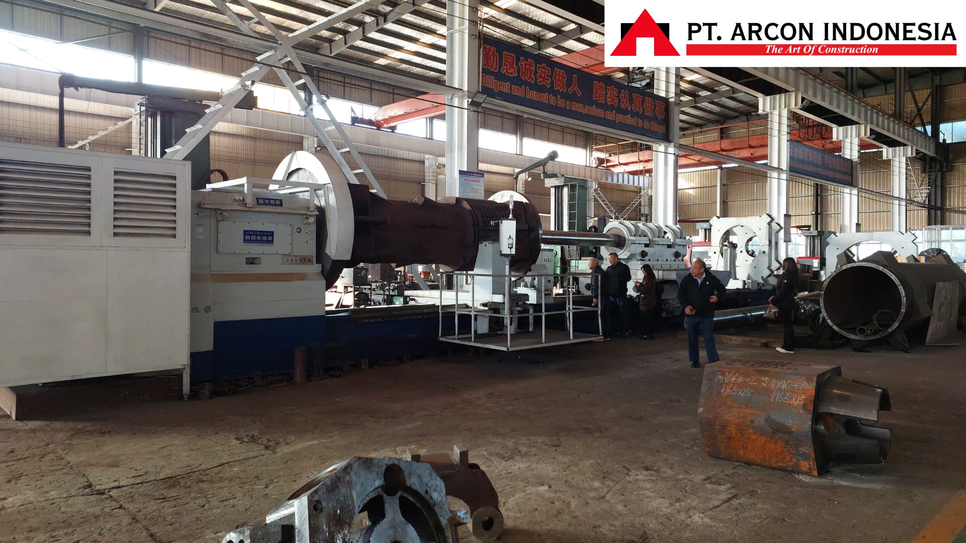 Factory Producing Diesel Hammer and Material