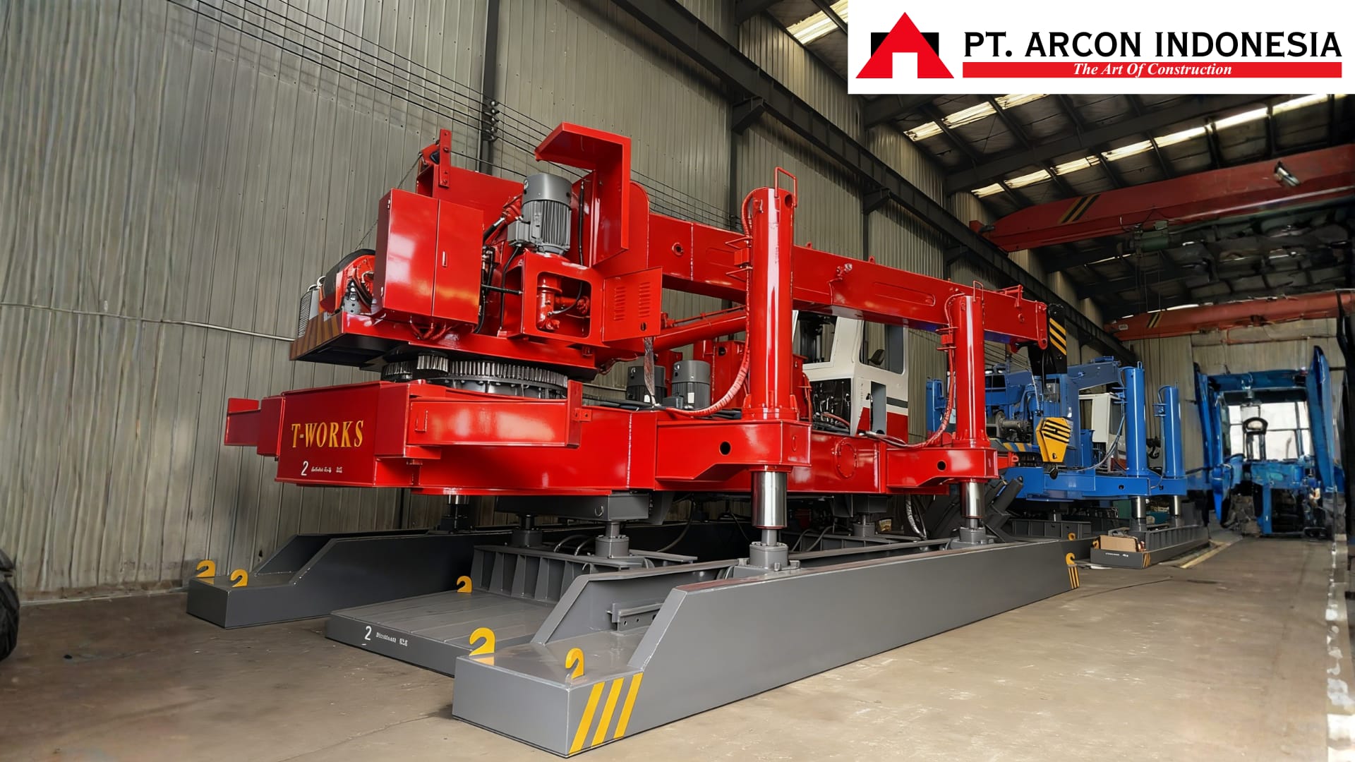 HSPD (Hydraulic Static Pile Driver) untuk pekerjaan pemancangan tiang pancang tanpa getaran