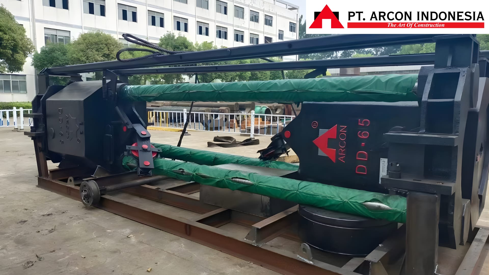 Diesel Hammer ARCON DD-65 untuk pekerjaan pemancangan tiang pancang